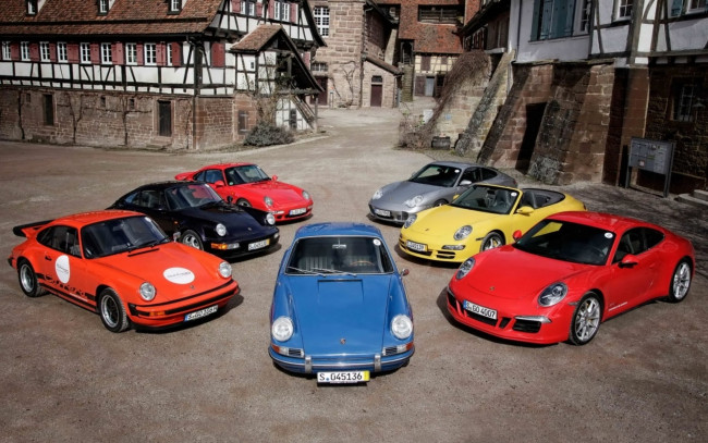 Обои картинки фото автомобили, porsche, collection