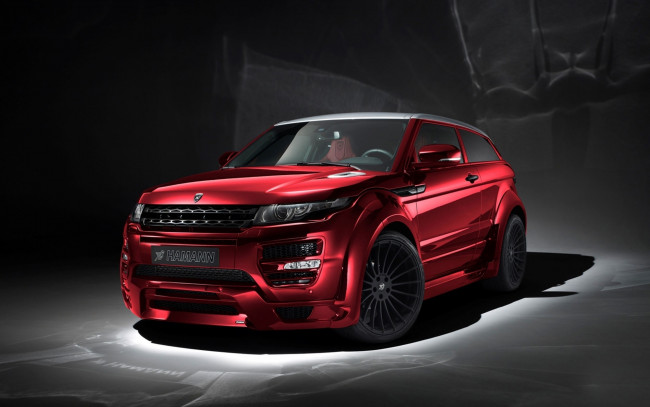 Обои картинки фото автомобили, range rover, range, rover, red, tuning