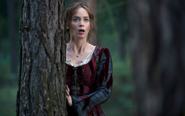Обои картинки фото кино фильмы, into the woods, emily, blunt, Чем, дальше, в, лес, into, the, woods