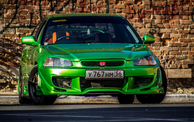 Обои картинки фото автомобили, honda, civic
