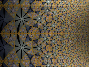 Картинка 3д+графика фракталы+ fractal цвета фон узор