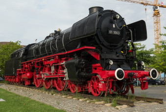 Картинка техника паровозы паровоз рельсы