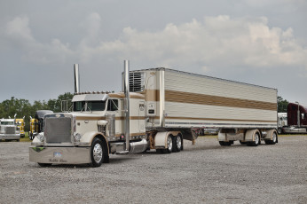 Картинка peterbilt+359 автомобили peterbilt грузовик тяжелый тягач седельный