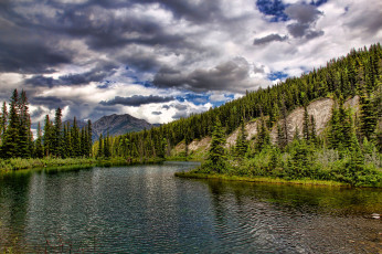 Картинка природа реки озера река лес