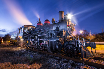 Картинка техника паровозы паровоз рельсы