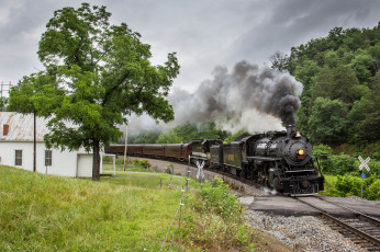 Картинка техника паровозы паровоз рельсы