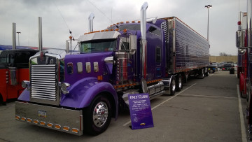 Картинка 1999+kenworth+w+900l автомобили kenworth грузовик тяжелый тягач седельный