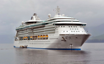 Картинка radiance+of+the+seas корабли лайнеры лайнер круиз