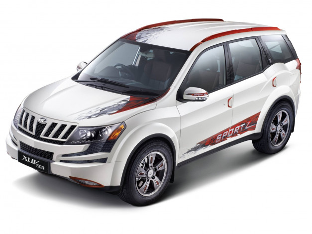Обои картинки фото автомобили, mahindra, xuv500, sportz, 2014г