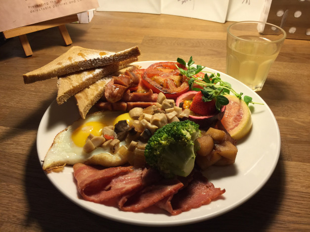 Обои картинки фото еда, вторые блюда, завтрак