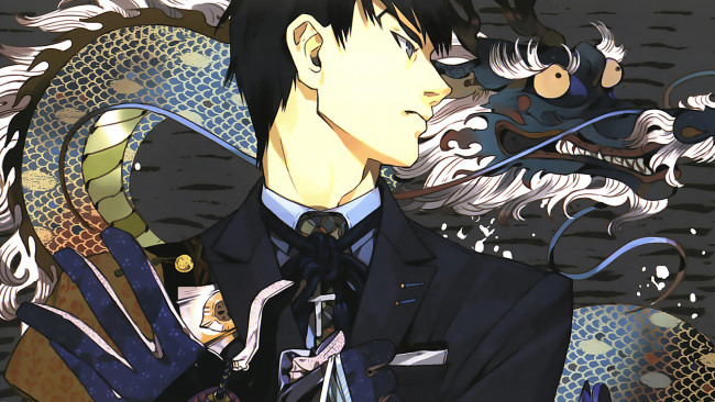 Обои картинки фото аниме, tokyo ghoul, парень, арт