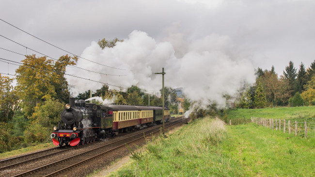 Обои картинки фото техника, паровозы, паровоз, рельсы