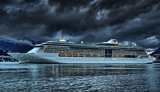 Обои картинки фото radiance of the seas, корабли, лайнеры, лайнер, круиз