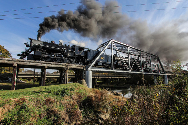 Обои картинки фото техника, паровозы, паровоз, рельсы