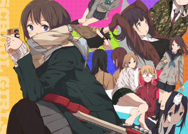 Обои картинки фото автор,  haine, аниме, unknown,  другое, девочки, арт