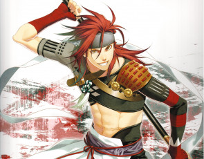 Картинка аниме hakuouki harada sanosuke