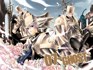 Картинка аниме 07+ghost монастырь labrador кошка розы frau