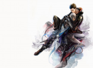 Картинка аниме sengoku+basara парни