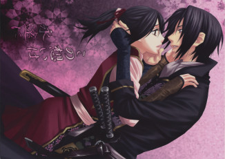 Картинка аниме hakuouki shinsengumi kitan