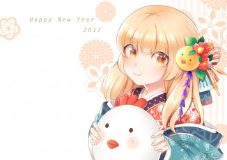 Картинка аниме unknown +другое девушка фон взгляд