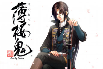 Картинка аниме hakuouki hijikata toshizou