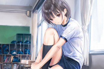 Картинка аниме unknown +другое blue reflection shirai hinako