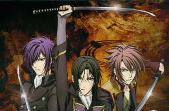 Картинка аниме hakuouki shinsengumi kitan