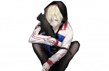 Картинка аниме yuri+on+ice юрий плиседский