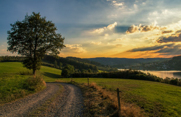 Картинка природа дороги тракт