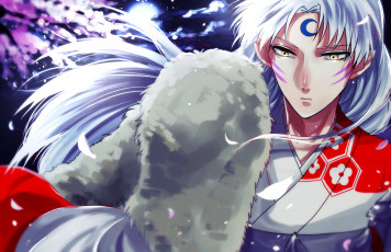 Картинка аниме inuyasha сешоумару