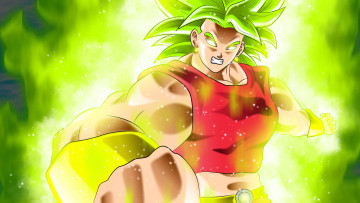 Картинка аниме dragon+ball парень взгляд фон