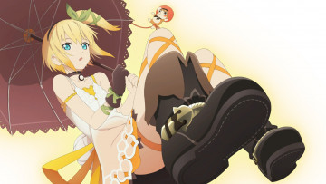 Картинка аниме tales+of+zestiria девушка фон взгляд