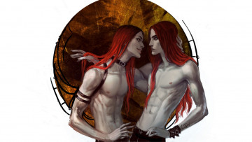 Картинка фэнтези люди парни