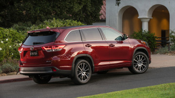 Картинка toyota+highlander+2017 автомобили toyota highlander 2017 внедорожник