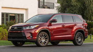 Картинка toyota+highlander+2017 автомобили toyota highlander 2017 внедорожник