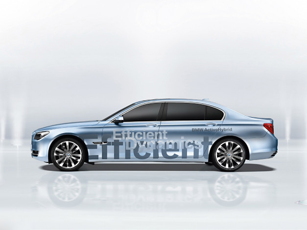 Обои картинки фото bmw 7 series active hybrid concept 2008, автомобили, bmw, active, 7, series, 2008, hybrid, concept