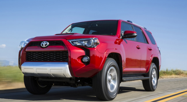 Обои картинки фото toyota 4runner 2014, автомобили, toyota, 4runner, внедорожник, джип, 2014