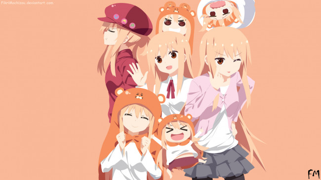 Обои картинки фото аниме, himouto umaru-chan, персонажи