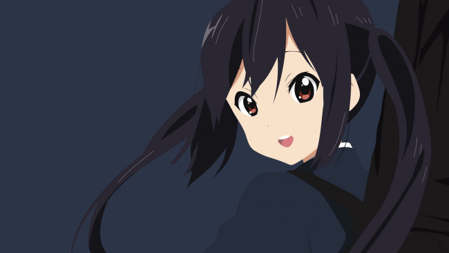 Обои картинки фото аниме, k-on, azusa
