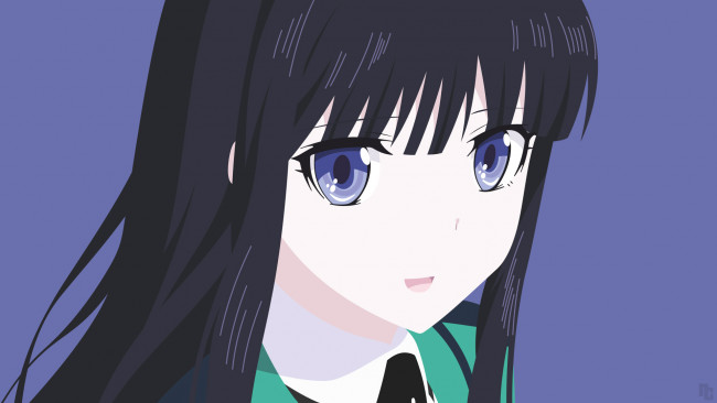 Обои картинки фото аниме, mahouka koukou no rettousei, miyuki