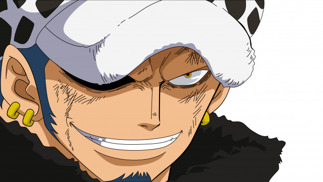 Обои картинки фото аниме, one piece, trafalgar, law