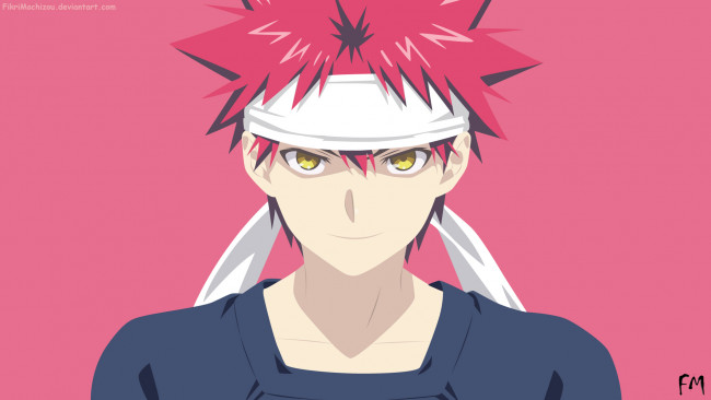 Обои картинки фото аниме, shokugeki no soma, yukihira, soma