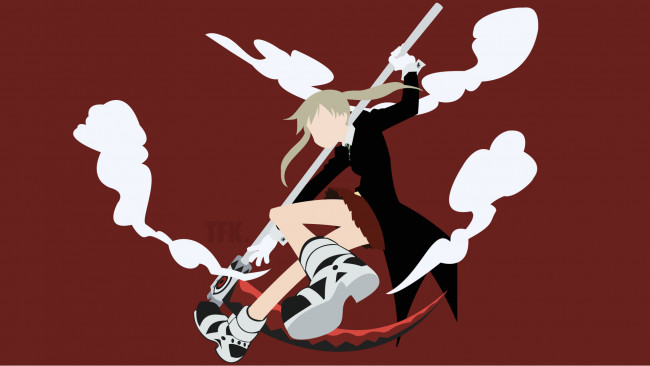 Обои картинки фото аниме, soul eater, maka, albarn