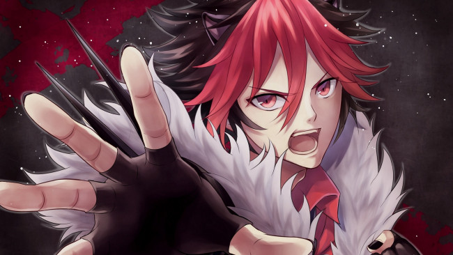 Обои картинки фото аниме, животные,  существа, crow