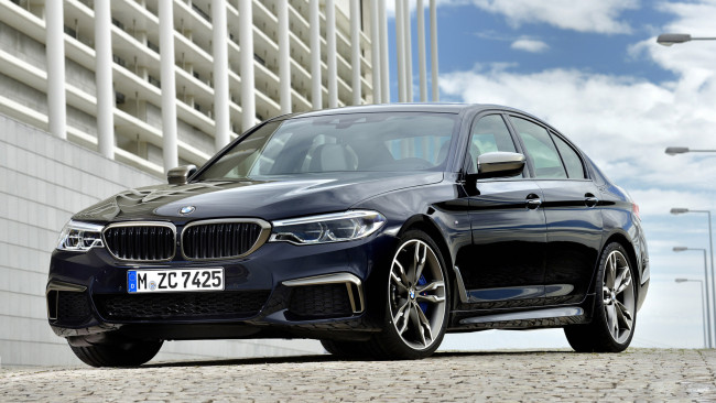 Обои картинки фото bmw m550i xdrive 2017, автомобили, bmw, m550i, xdrive, 2017