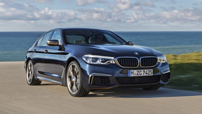 Обои картинки фото bmw m550i xdrive 2017, автомобили, bmw, m550i, xdrive, 2017