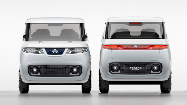 Обои картинки фото nissan teatro for dayz concept 2015, автомобили, nissan, datsun, concept, 2015, teatro, for, dayz