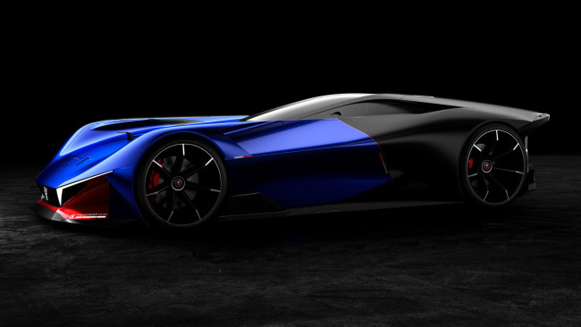 Обои картинки фото peugeot l500-r hybrid concept 2016, автомобили, peugeot, hybrid, l500-r, 2016, concept