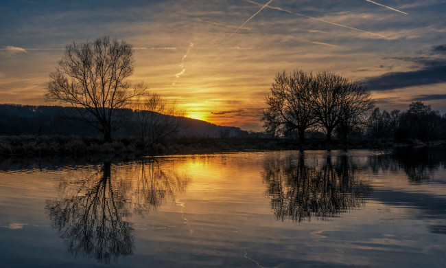 Обои картинки фото природа, восходы, закаты, рассвет