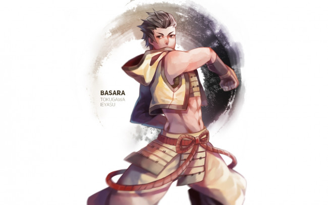 Обои картинки фото аниме, sengoku basara, tokugawa, ieyasu